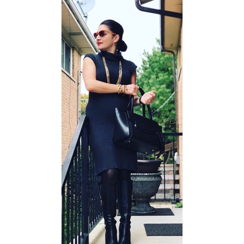 LAST CHANCE Knit midi dress